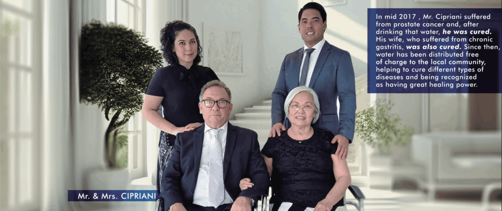 A História da Celio Cipriani Premium Water® e ATHOS COSMETICS